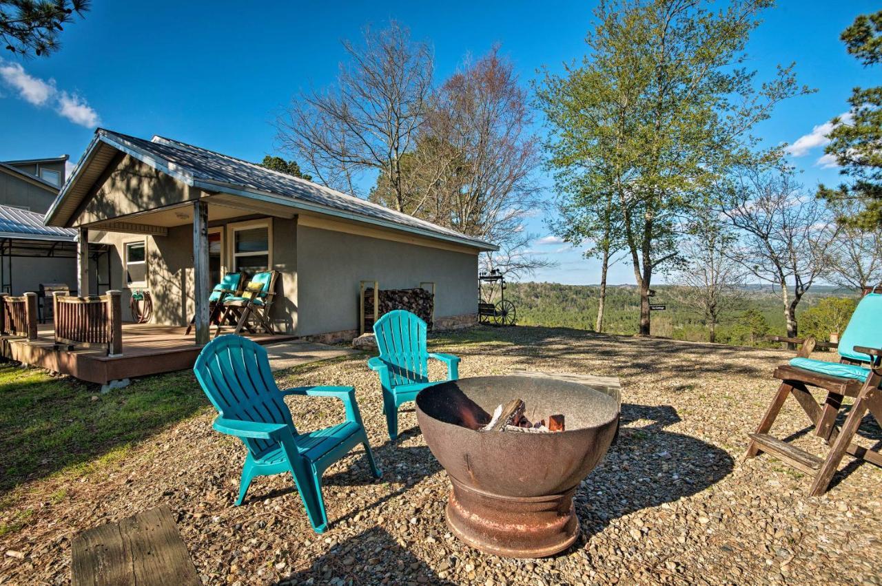 Broken Bow Cottage With Deck, Hot Tub And Fire Pit! Luaran gambar